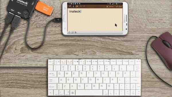 Cómo conectar el teclado y el mouse a Android